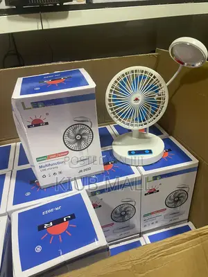 Rechargeable Fan With Light