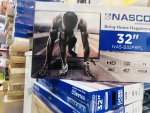 Get a New Slim FHD Satellite 32”Nasco Black