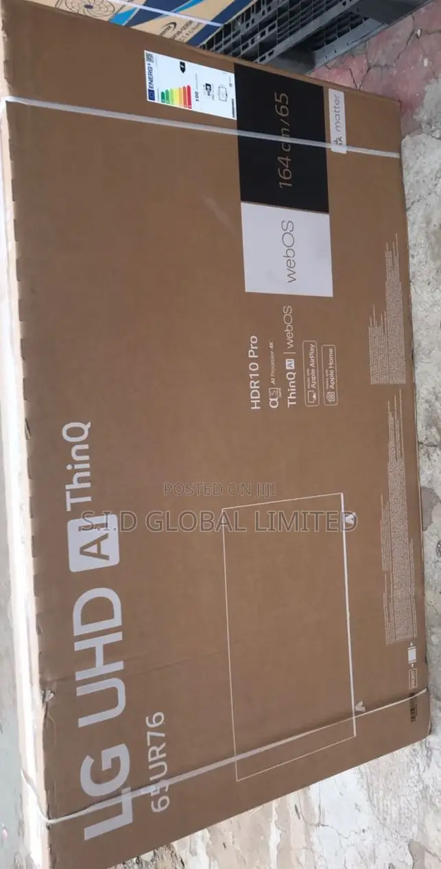 Get Your Amazing LG 65'' UHD UR76 - TV