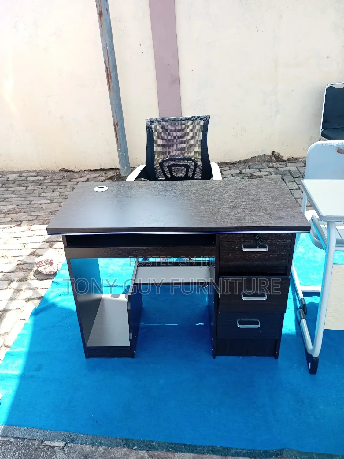 Computer Table and Office Chair