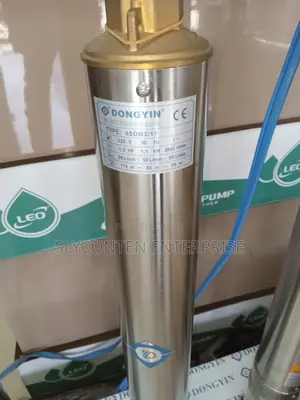 Dongyin 1.5HP Submersible Pump for Borehole
