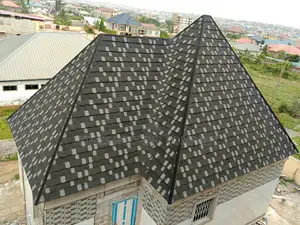 Roofing Sheet Made With Alu-zinc Coated With Stone.