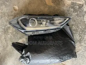 Hyundai Elantra Headlight 2017 2018 All White