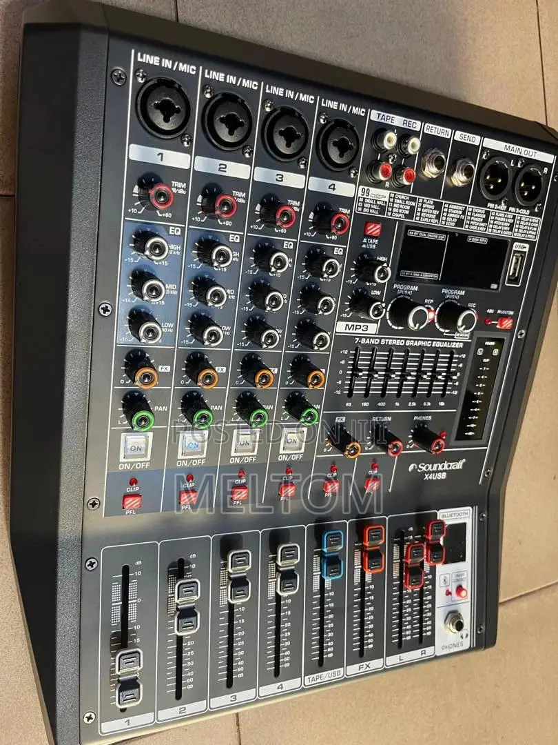 Soundcraft X4usb 4channels Professional Mixer