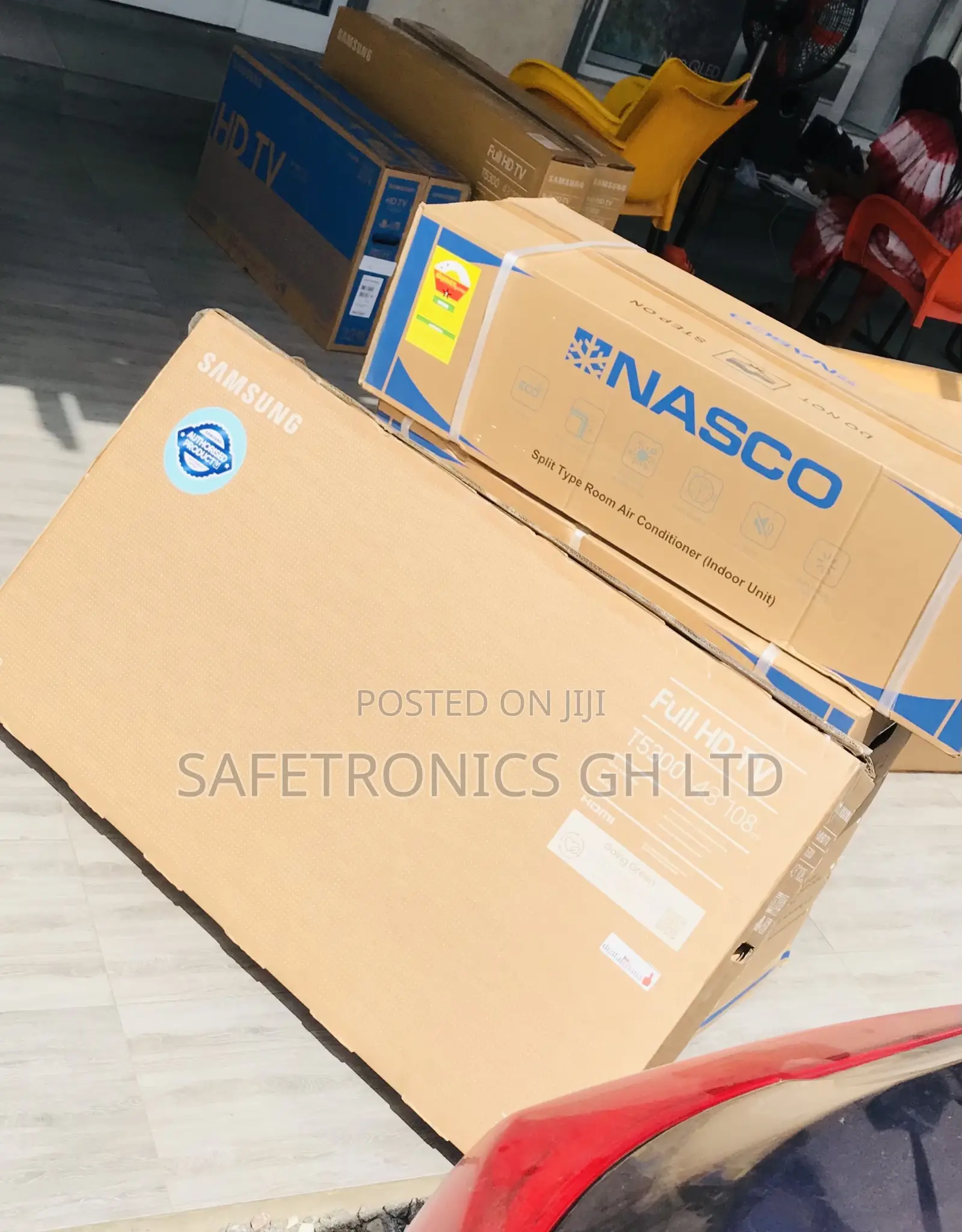 43 Inches Glossy Led Electric Black Smart Samsung T5300 Tv