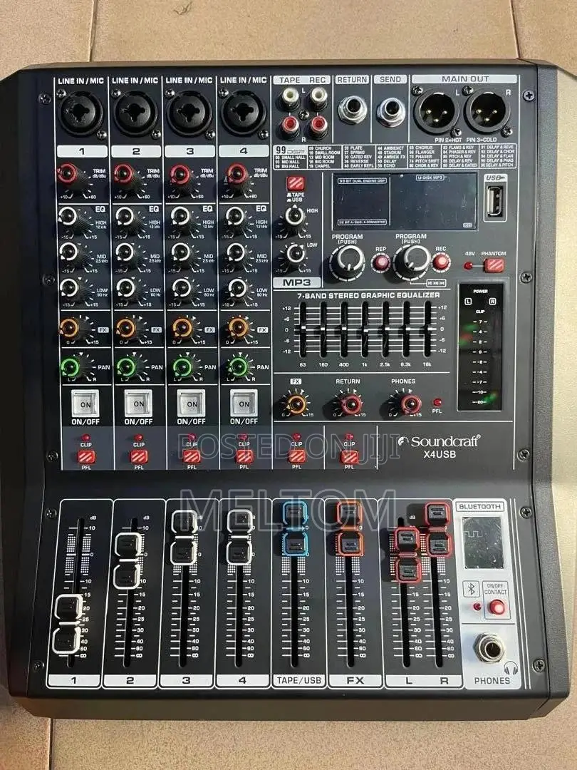 Soundcraft X4usb 4channels Professional Mixer