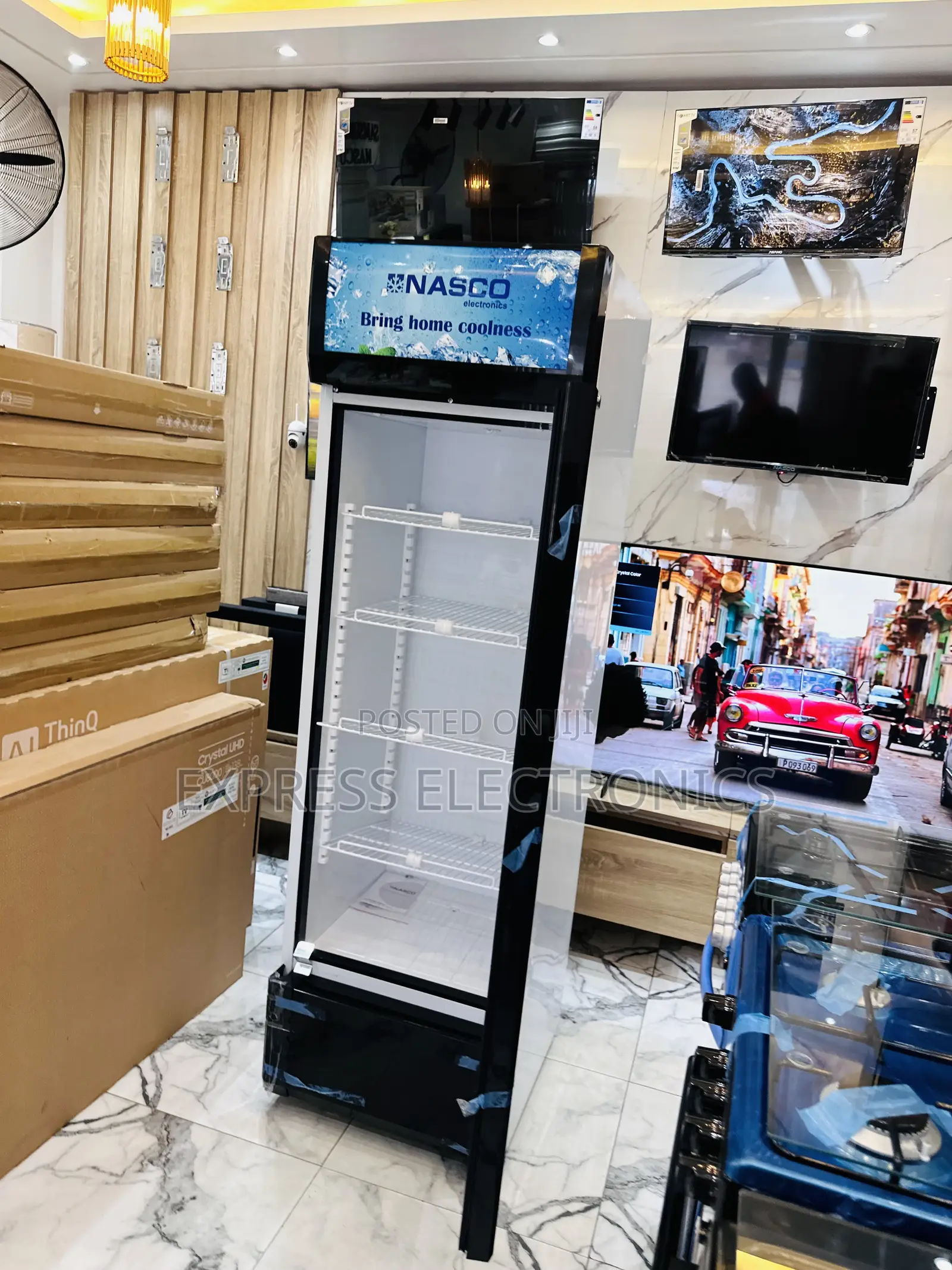 Very Cool Nas-Fl400-1dr Display Fridge
