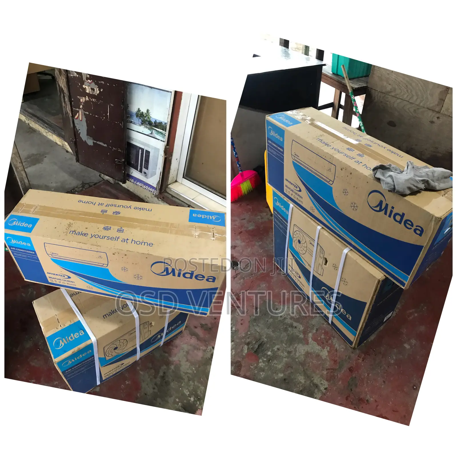 Excellent Midea 1.5HP Split Inverter R410 Air Conditioner in Accra New