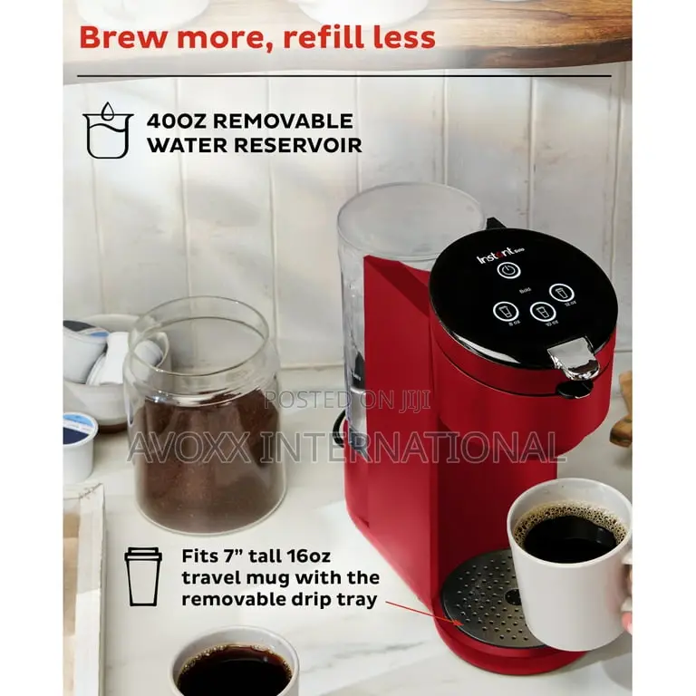 Instant Pot
Instant Solo 2-in-1 Single Serve Coffee Maker