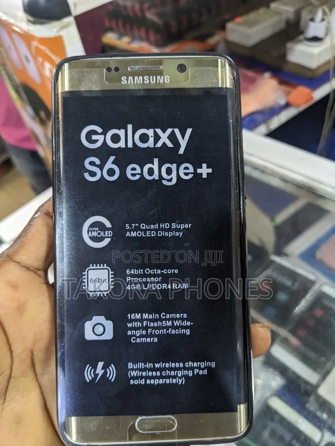 Samsung Galaxy S6 Edge Plus Duos 32 GB Gold