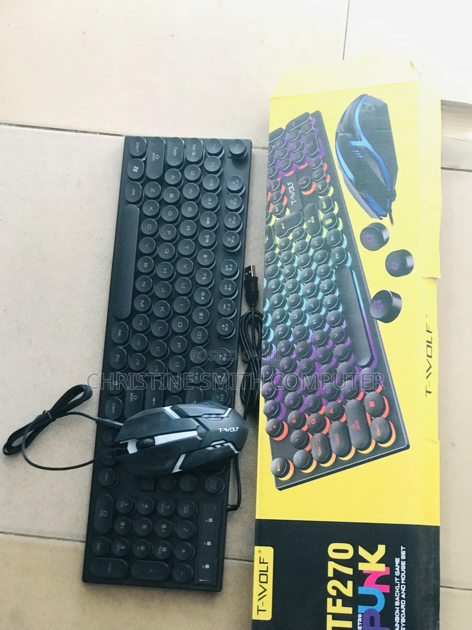 T-Wolf Usb Gaming Keyboard and Mouse