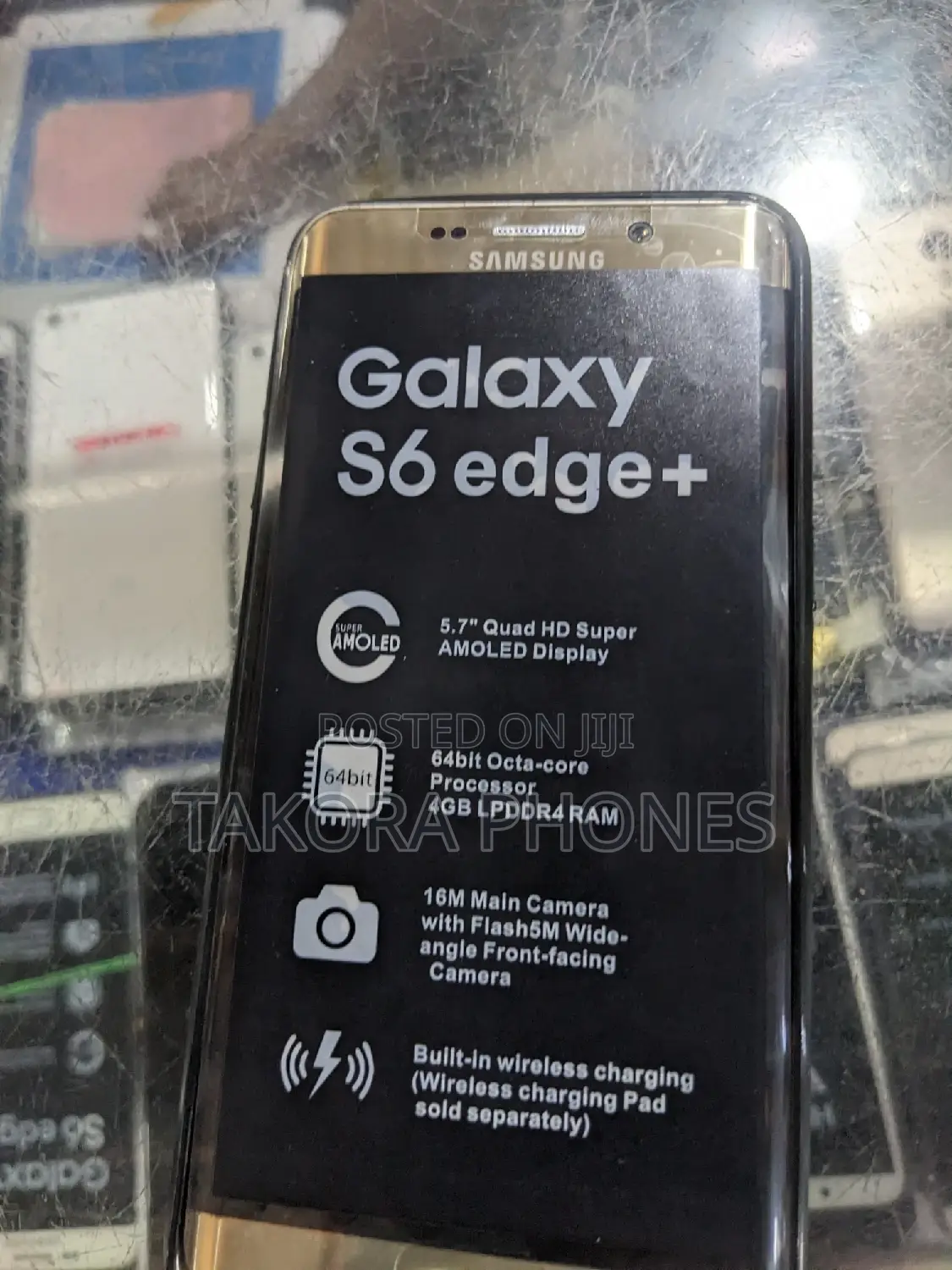 Samsung Galaxy S6 Edge Plus Duos 32 GB Gold