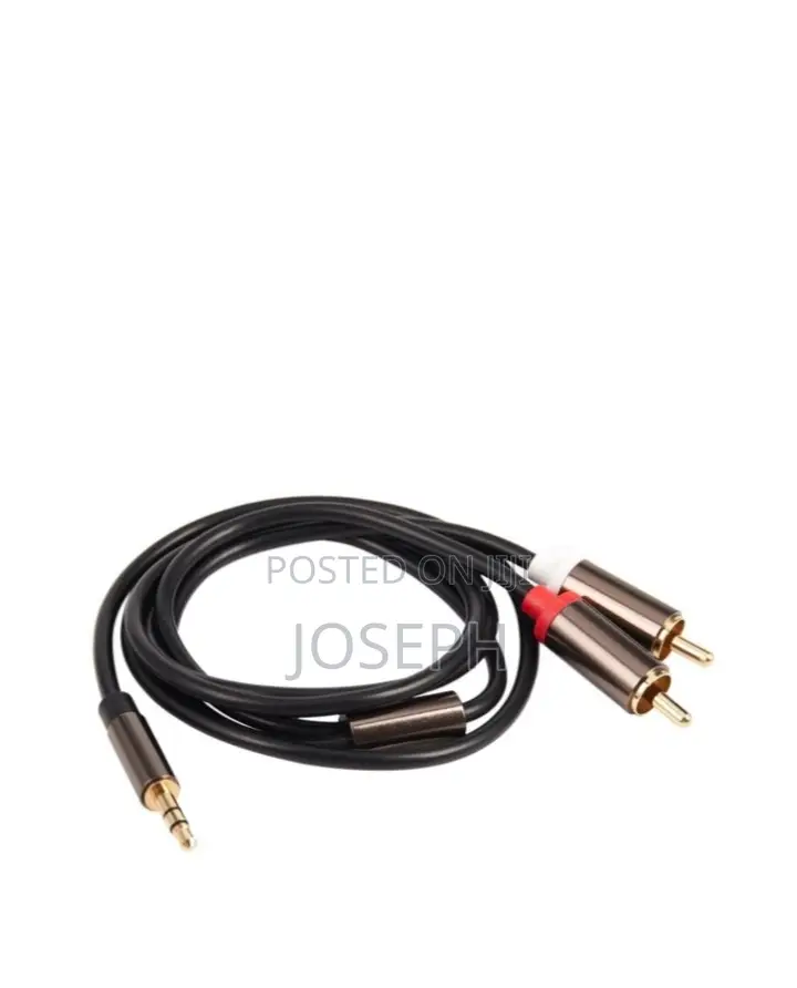 RCA Double Cable to 3.5mm Adapter