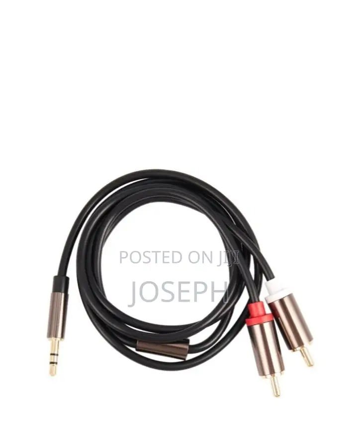 RCA Double Cable to 3.5mm Adapter