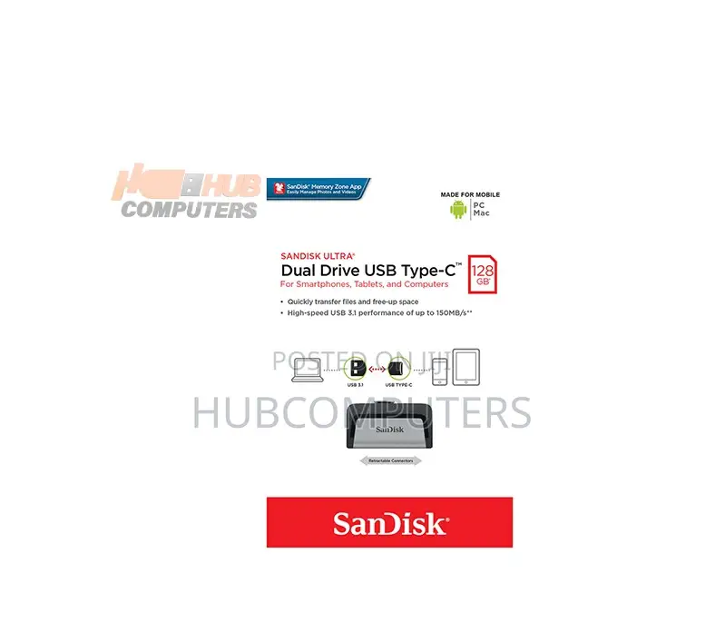 Sandisk Type-C 128gb