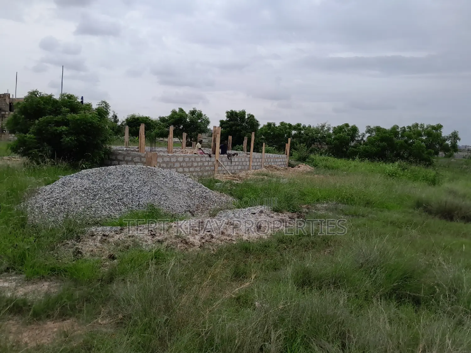 Half Plot for Sale at Lashibi