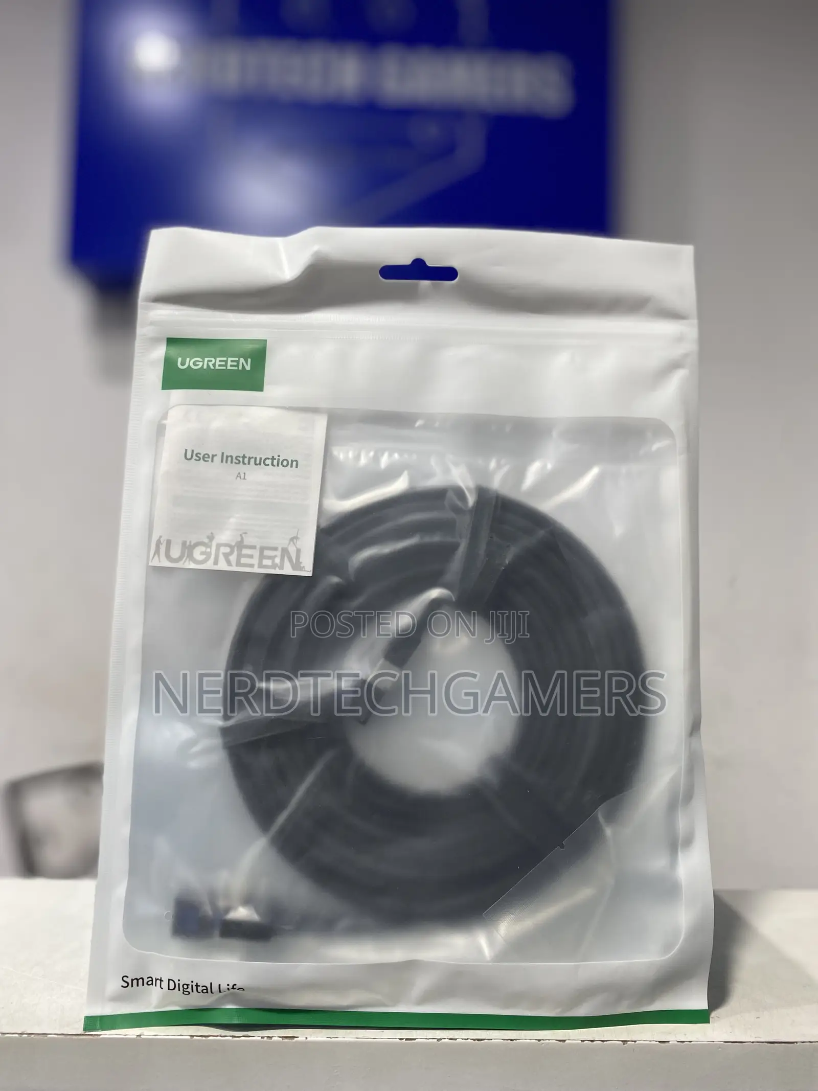 UGREEN Ethernet Cable 1M Cat 8 Gigabit Network Cable High-