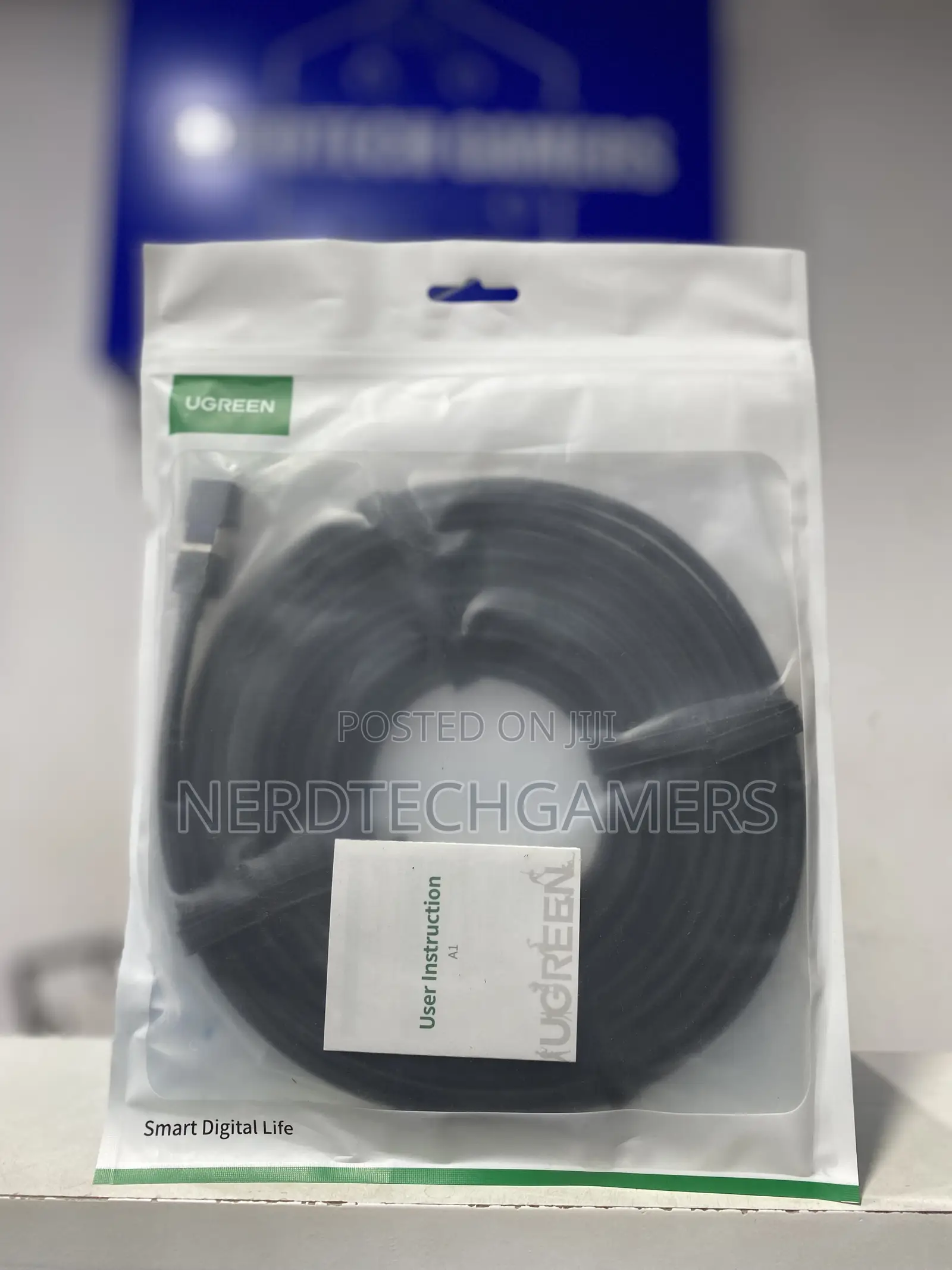 UGREEN Ethernet Cable 1M Cat 8 Gigabit Network Cable High-