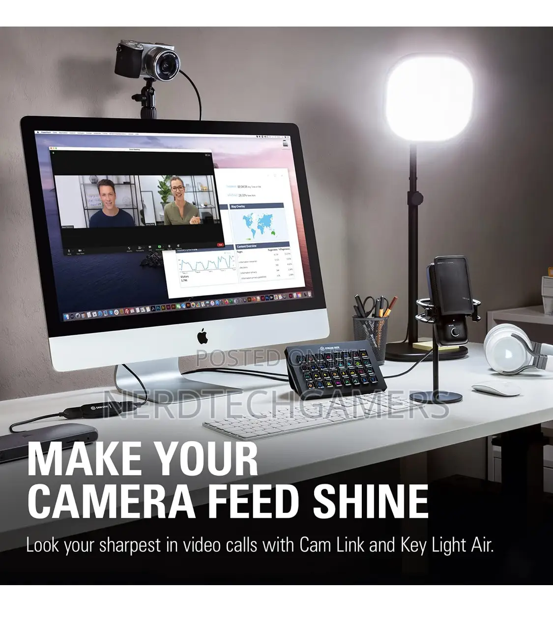 Elgato Cam Link , External Camera Capture Card, Stream