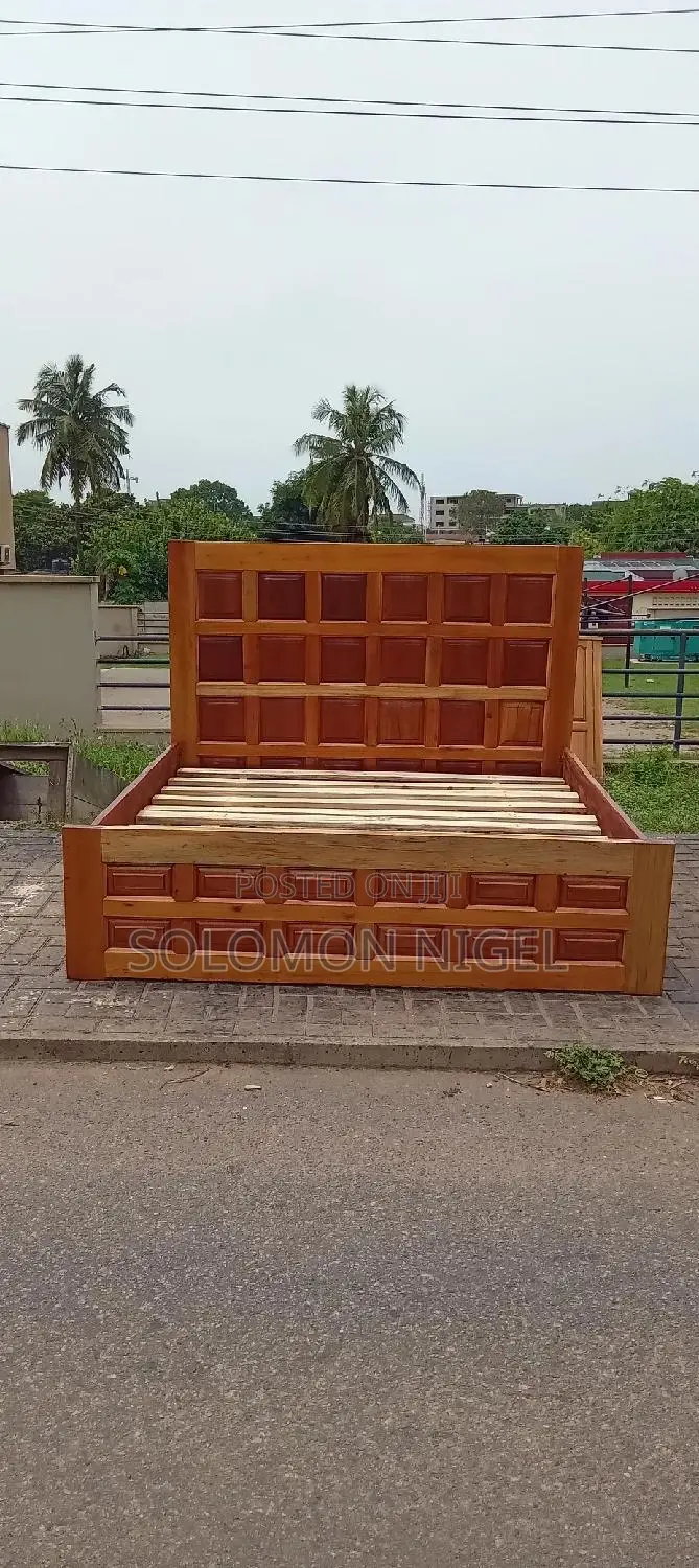 Wooden Panel Queen Size Bed Frames