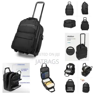 Executive Travel Laptop Trolley Wheel Bag (Free Delivery)