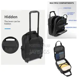 Executive Travel Laptop Trolley Wheel Bag (Free Delivery)