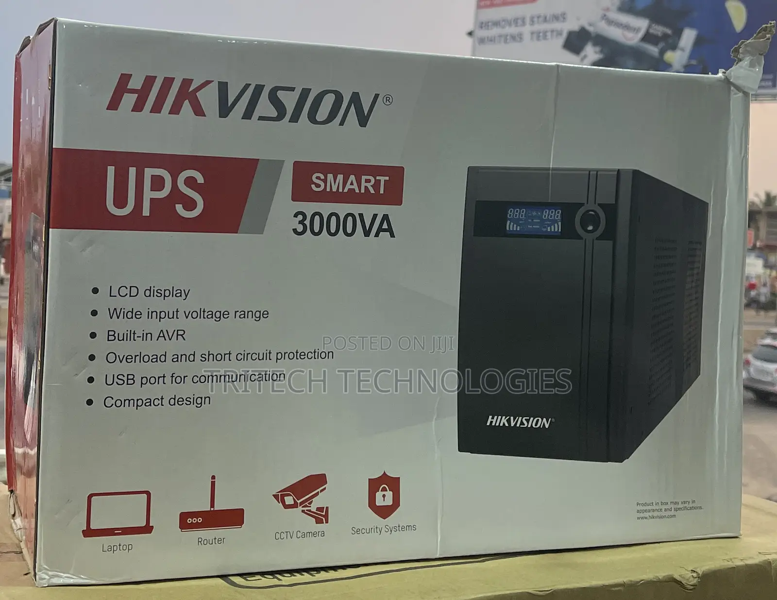 Hikvision Ups 3000va /1800w Ds-Ups300
