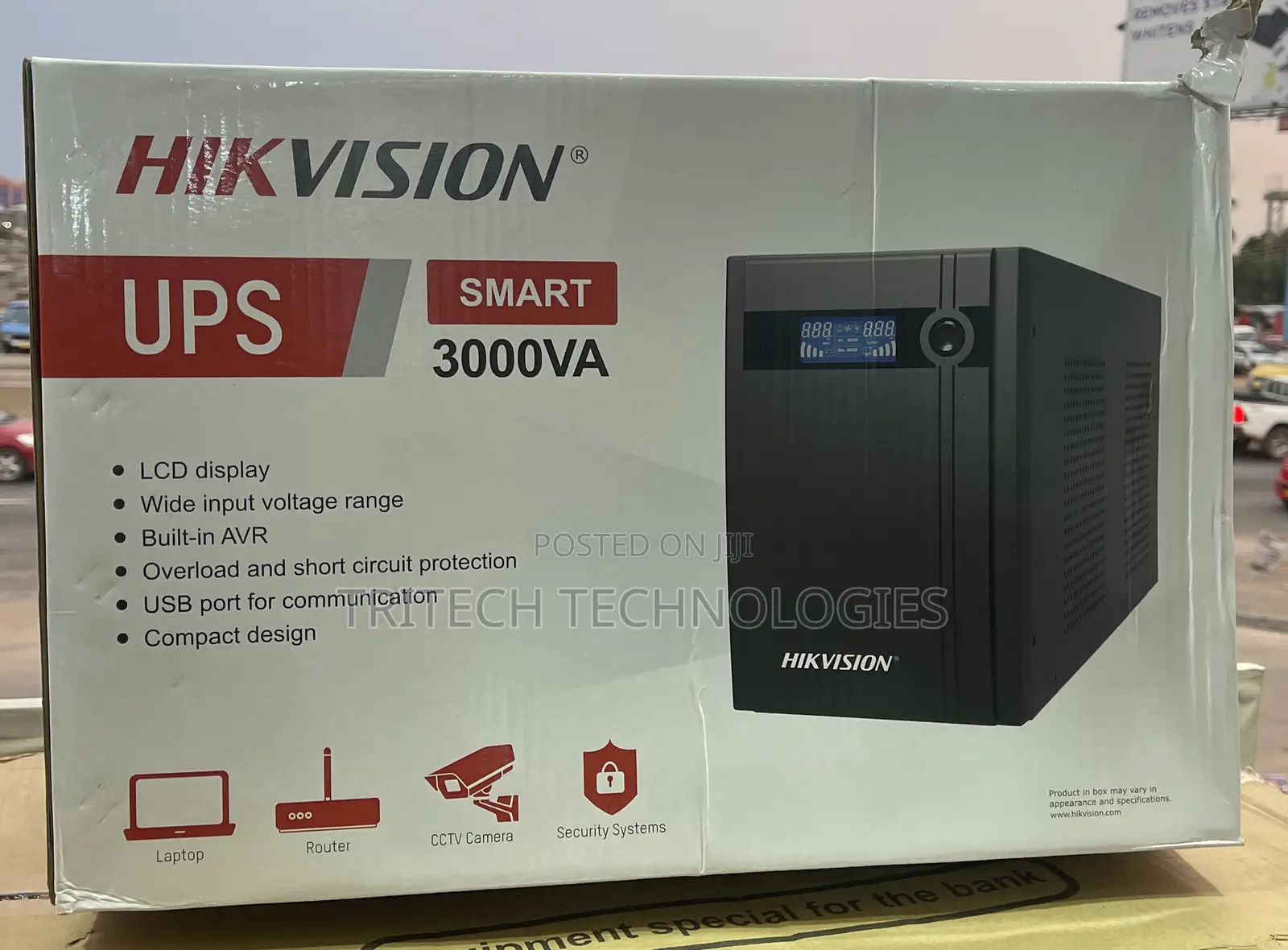 Hikvision Ups 3000va /1800w Ds-Ups300
