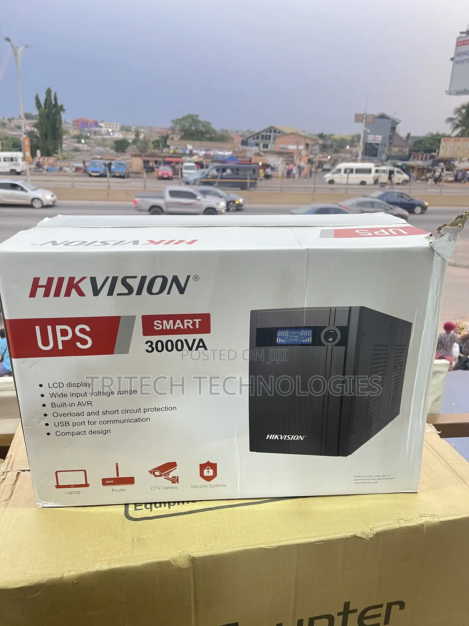 Hikvision Ups 3000va /1800w Ds-Ups300