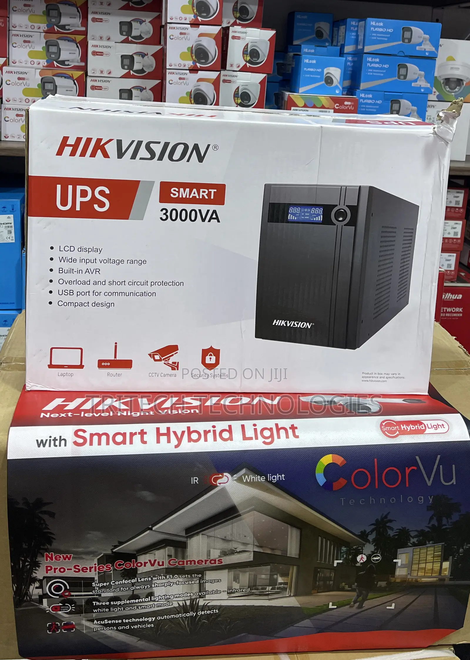 Hikvision Ups 3000va /1800w Ds-Ups300
