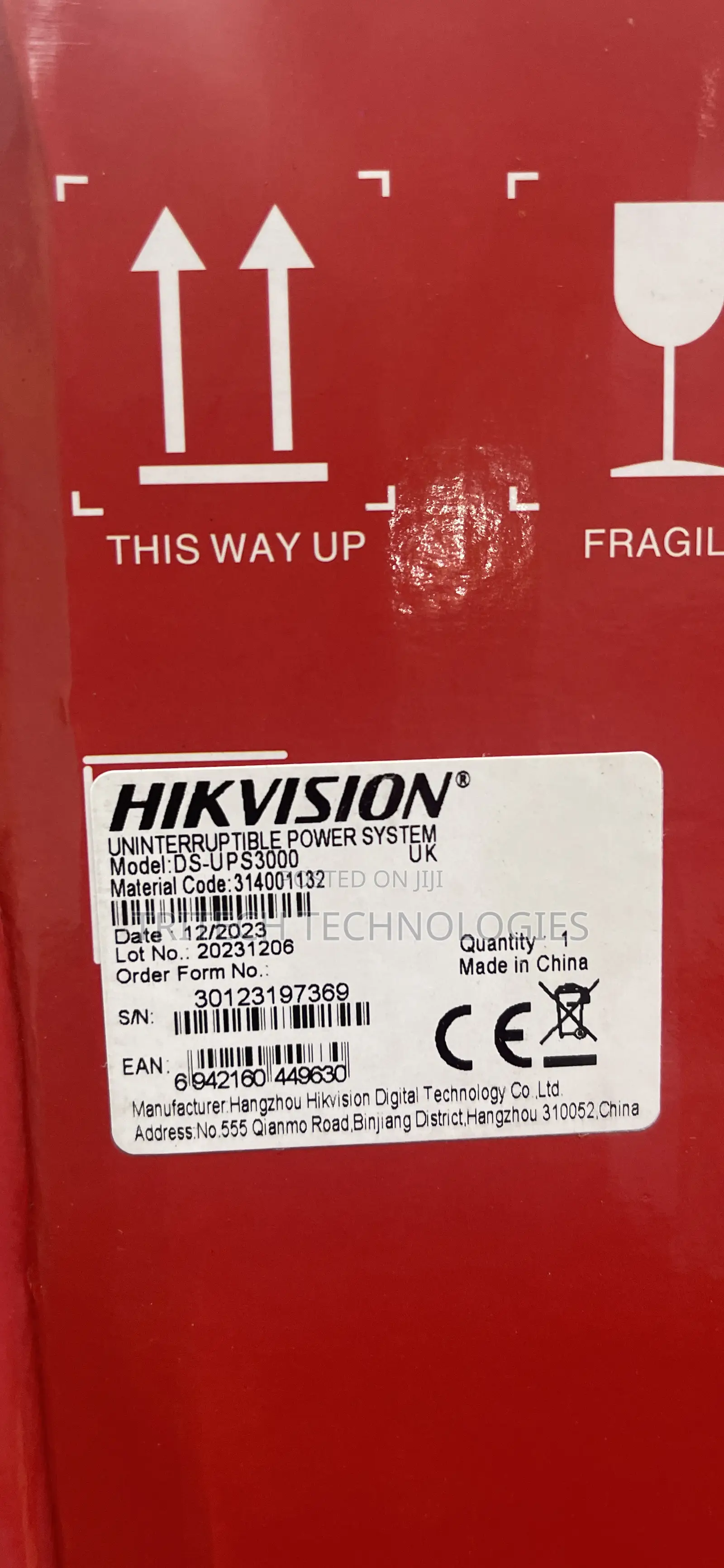 Hikvision Ups 3000va /1800w Ds-Ups300