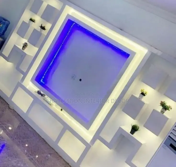 Tv Stand Designer and Ceiling Installation