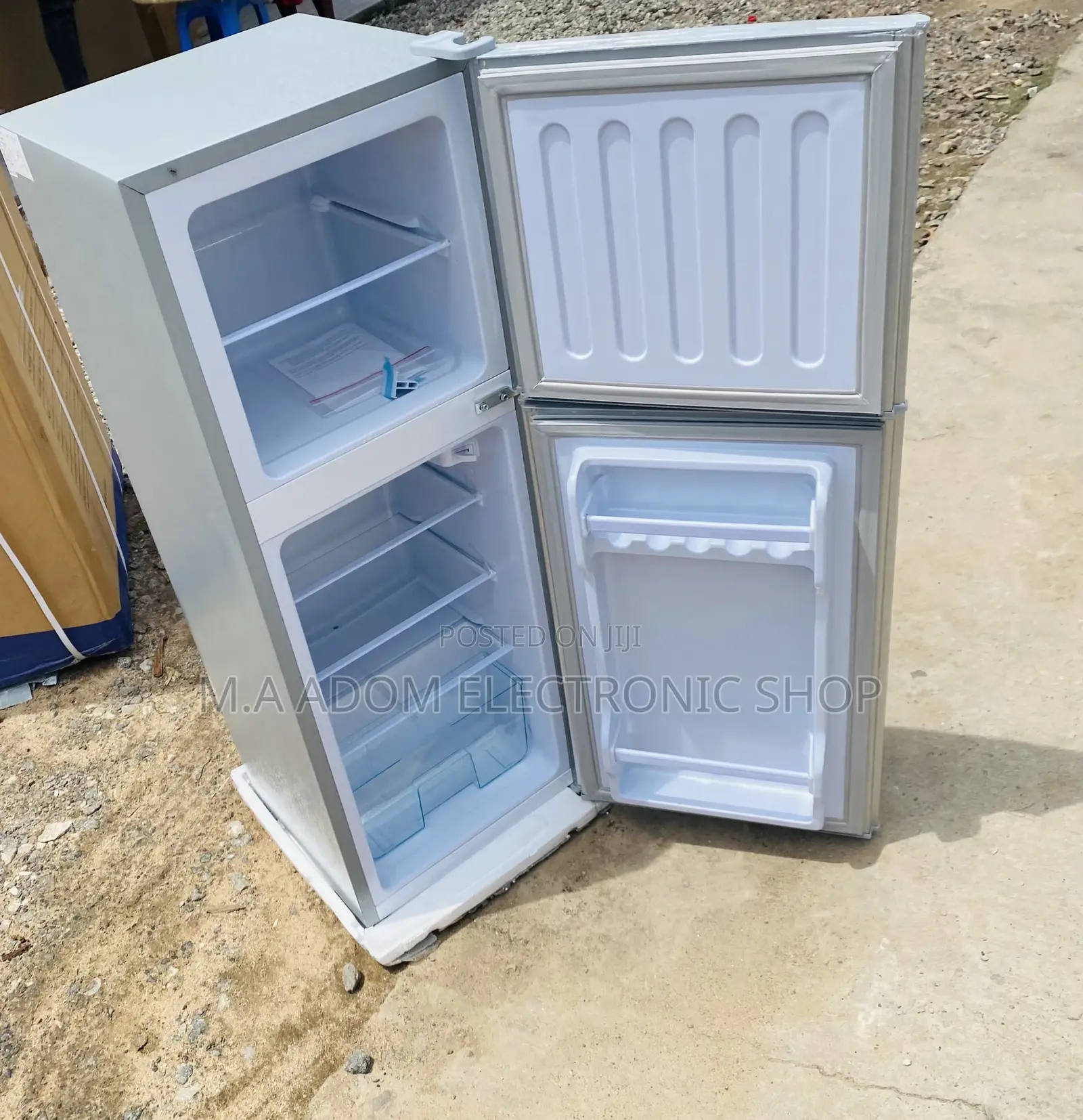 Elegant Nasco Double Door Fridge Nasf2-13f(112ltr)