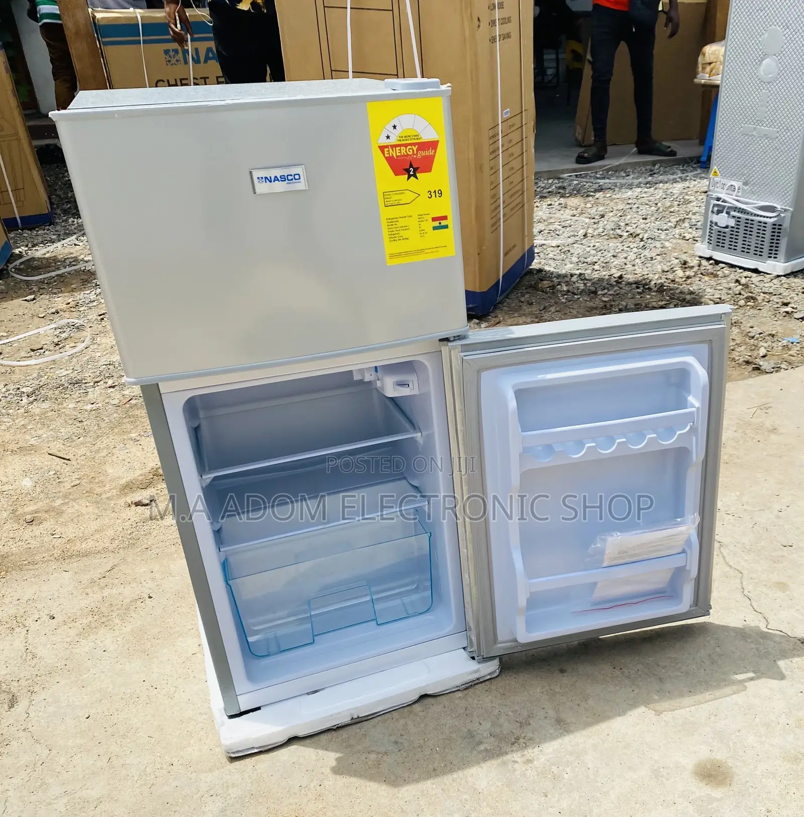 Classic Design Nasco Table Top Double Door Fridge(86ltr).