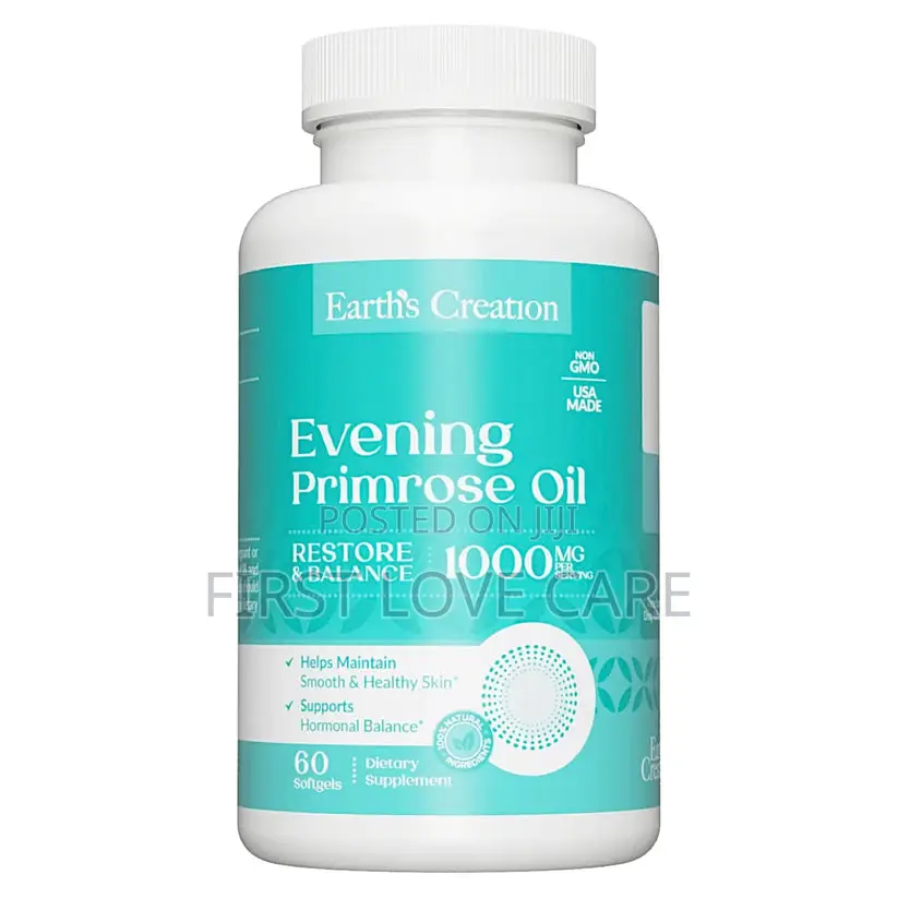 Earth Creation Evening Primrose Oil 1000mg