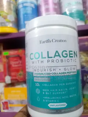 Earth Creation Collagen Probiotic Nourish+ Glow