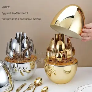 Egg Shell Cutlery Set