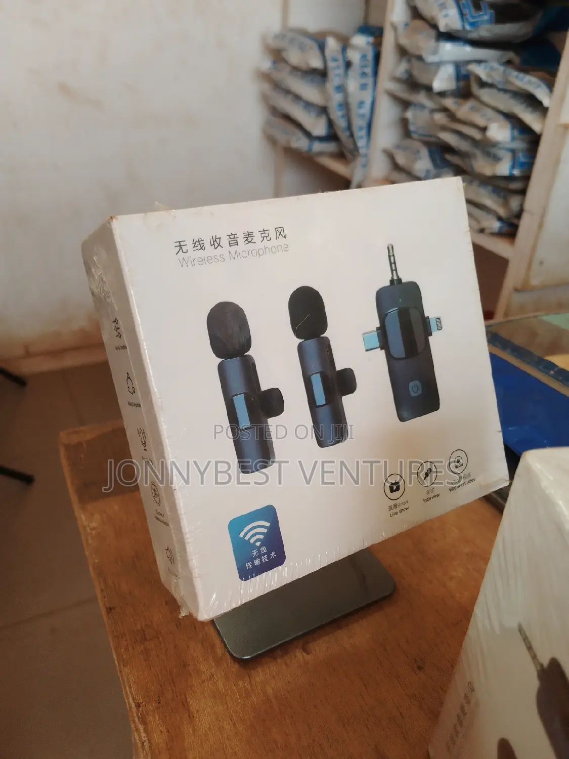 3in1 Lavaila Lapel Single Wireless Microphone