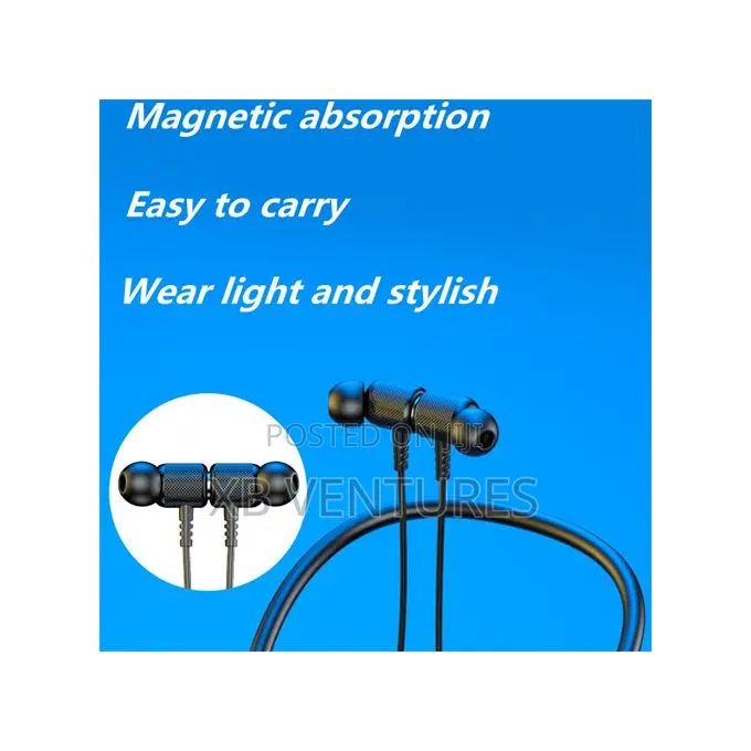 Neck Hanging Wireless Bluetooth Earphone Stereo