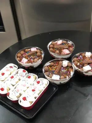 Cake in Bowls