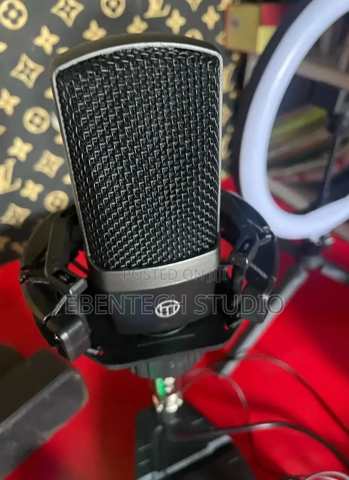 Zealsound Podcast Microphone and Sound Kit With Sound Card