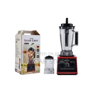Commercial Blender Red/Black 3L Silver Crest 2 in 1 Double