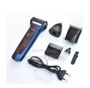 Smart 3 in 1 Hair Trimmer - 3W - Black/Blue