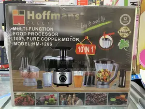 Hoffmans Food Processor 100% Pure Copper Motor