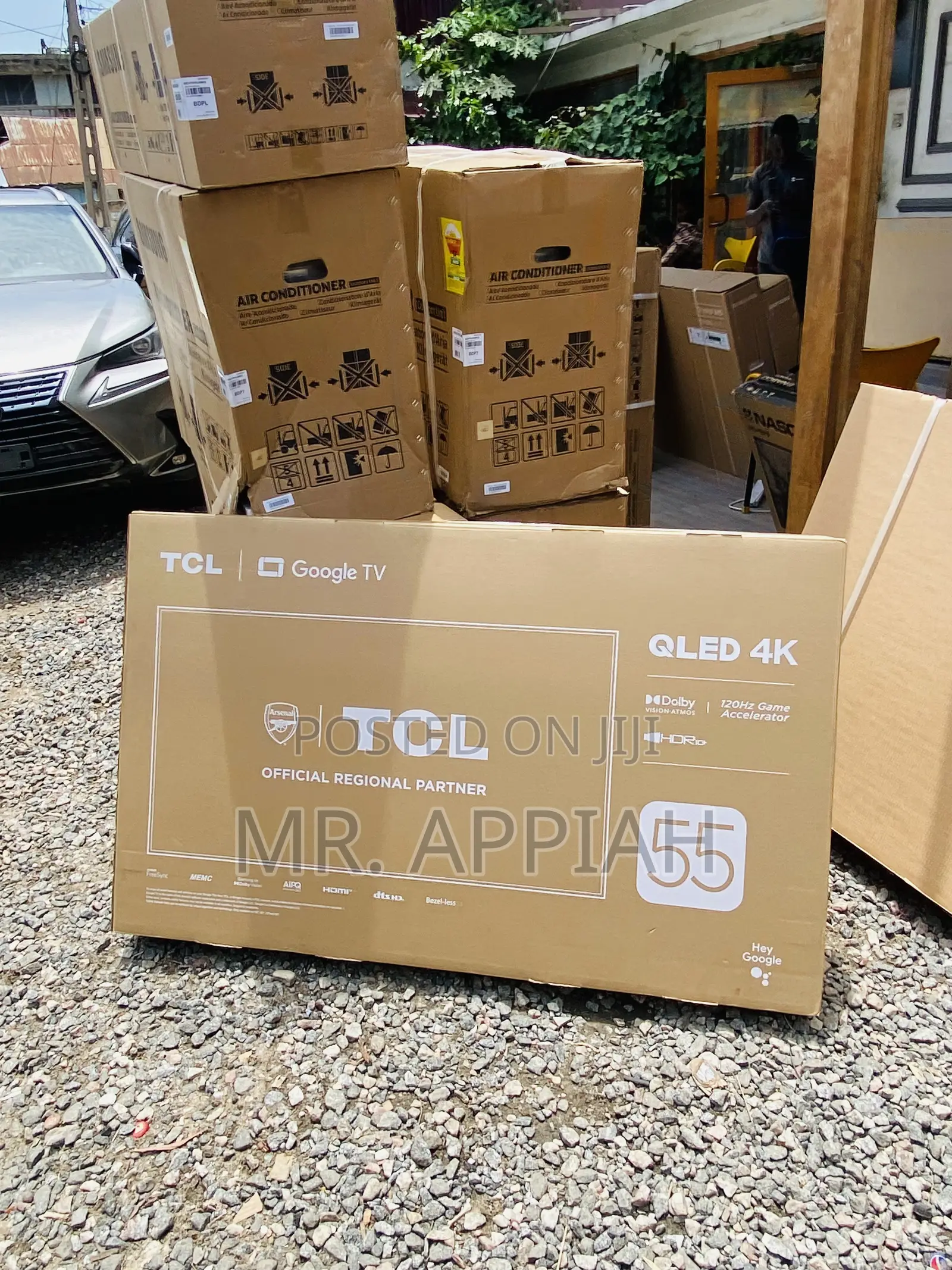Classic TCL 55C645 55 Inch Qled Smart Android Tv(Black).