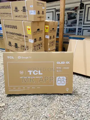 Durable TCL 55C645 55 Inch Qled Smart Android Tv(Black)