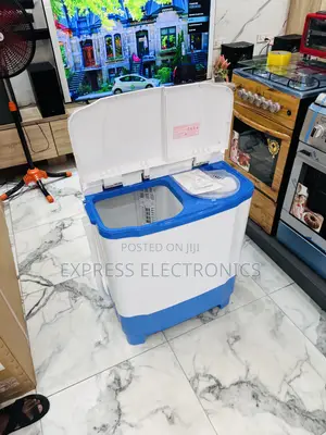 7kg Topload Twintub for Wash and Spin 7kg Zara White.