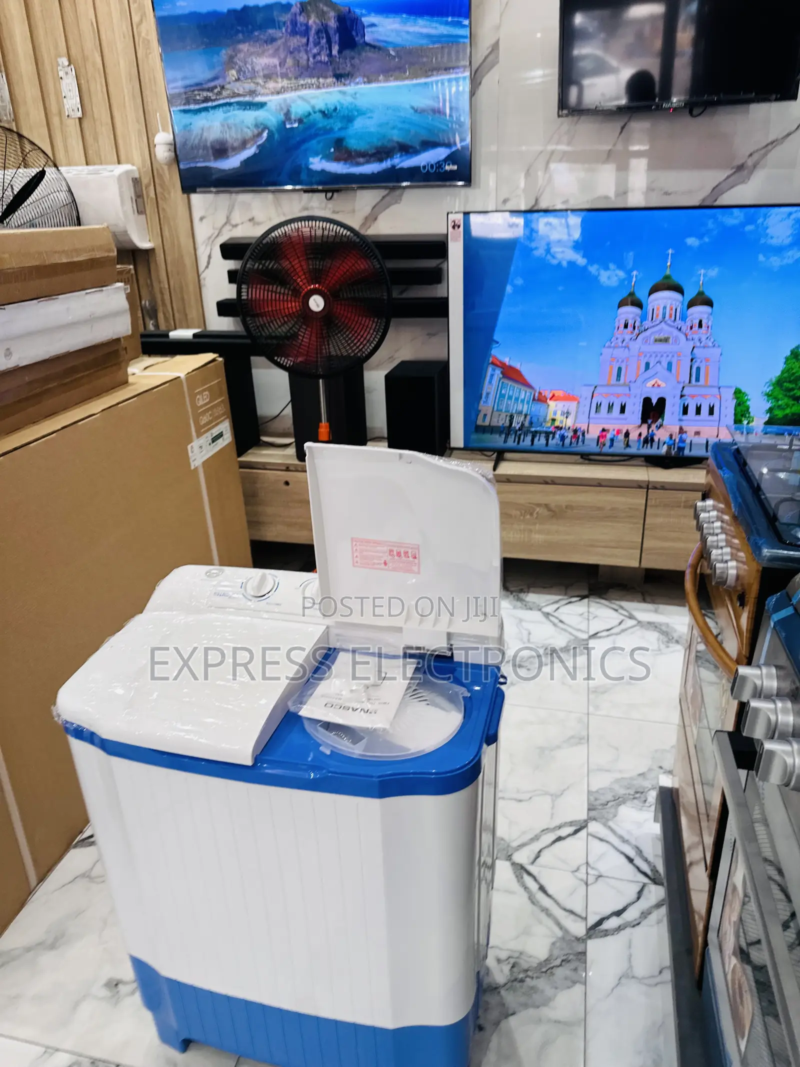 7kg Topload WM Zara White Dynamic New 