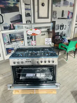 Ferre Gas Cooker Oven 4-1 Stove Sliver Ignition Switch