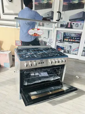 Range Cooker Oven Grill 5burner Gas Cooker Oven Rotisserie.